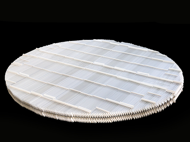 塑料折流板除霧器在塔器內(nèi)都是如何運(yùn)行