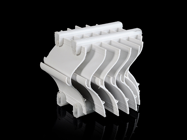 油田分離填料的一種，折流板除霧器