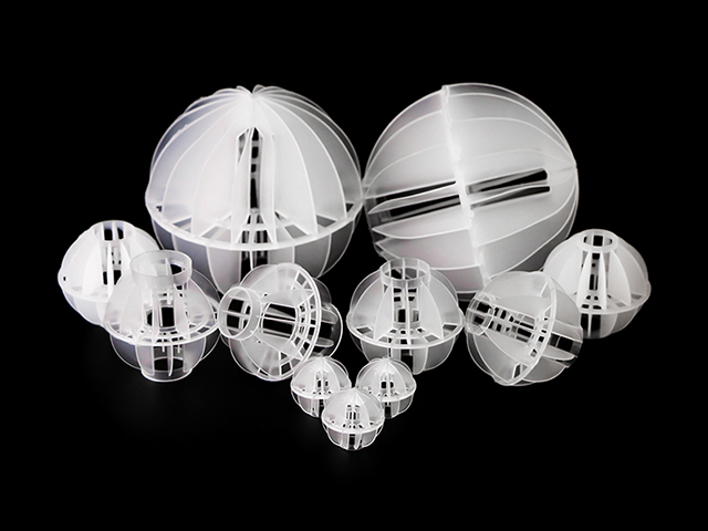 脫碳器中多面空心球發揮了什么作用