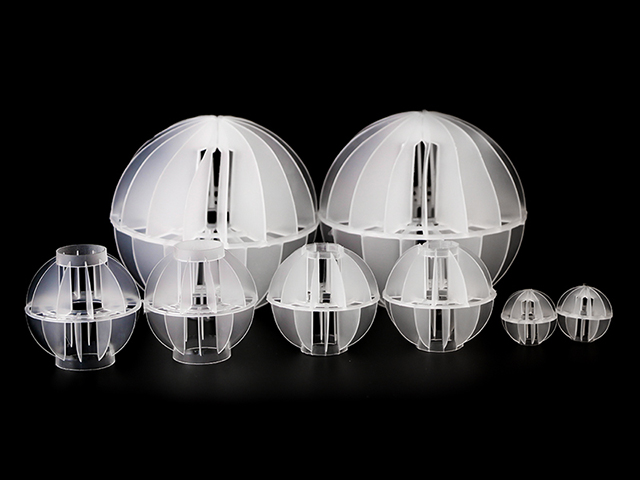 多面空心球處理酸霧凈化塔廢氣